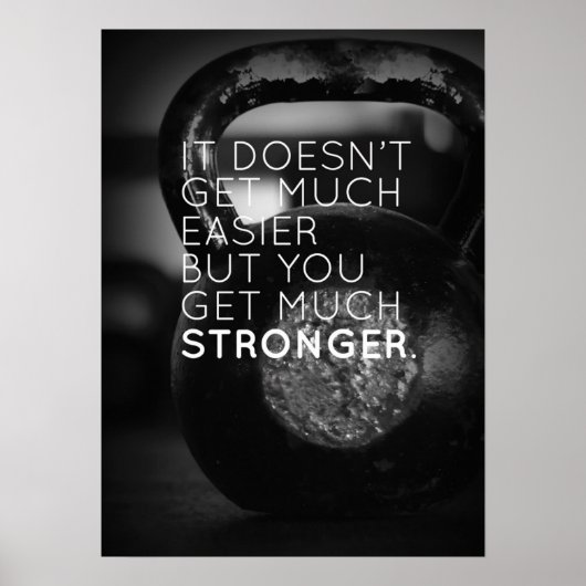 トレーニングやる気を起こさせる ポスター (正面)