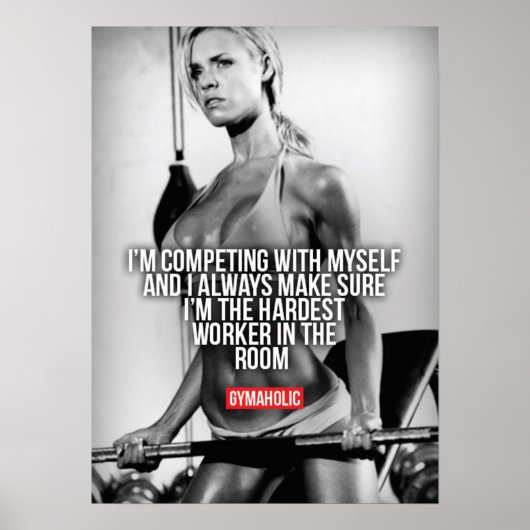 トレーニングやる気を起こさせる ポスター (正面)