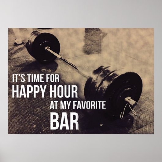 トレーニングやる気を起こさせる ポスター (正面)