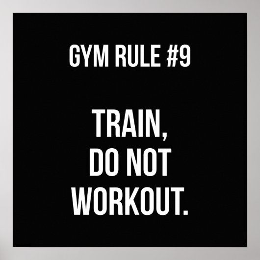 トレーニングやる気を起こさせる ポスター (正面)