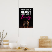 トレーニングやる気を起こさせる ポスター (キッチン)