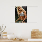 トレーニングやる気を起こさせる ポスター (キッチン)