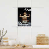 トレーニングやる気を起こさせる ポスター (キッチン)