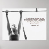 トレーニングやる気を起こさせる ポスター (正面)