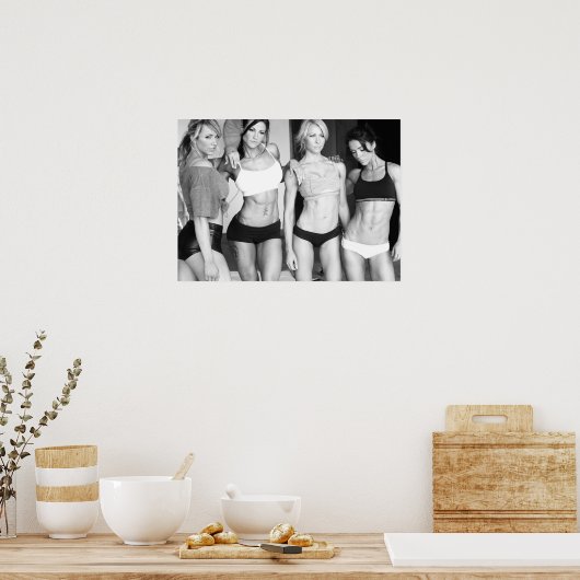 トレーニングやる気を起こさせる ポスター (キッチン)