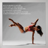 トレーニングやる気を起こさせる ポスター (正面)