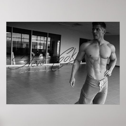 トレーニングやる気を起こさせる ポスター (正面)