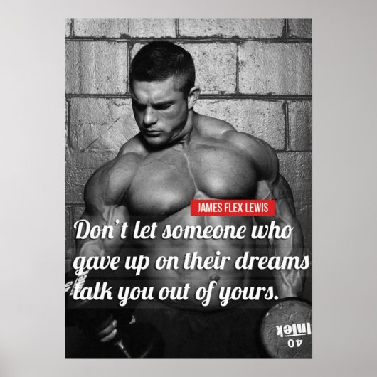 トレーニングやる気を起こさせる ポスター (正面)