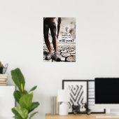 トレーニングやる気を起こさせる ポスター (ホームオフィス)