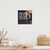 トレーニングやる気を起こさせる ポスター (キッチン)