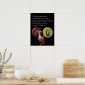 トレーニングやる気を起こさせる ポスター (キッチン)