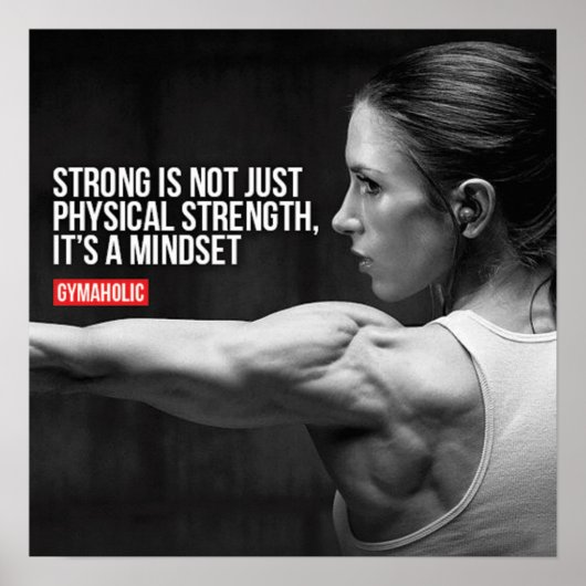 トレーニングやる気を起こさせる ポスター (正面)