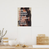 トレーニングやる気を起こさせる ポスター (キッチン)