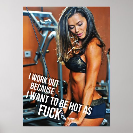 トレーニングやる気を起こさせる ポスター (正面)