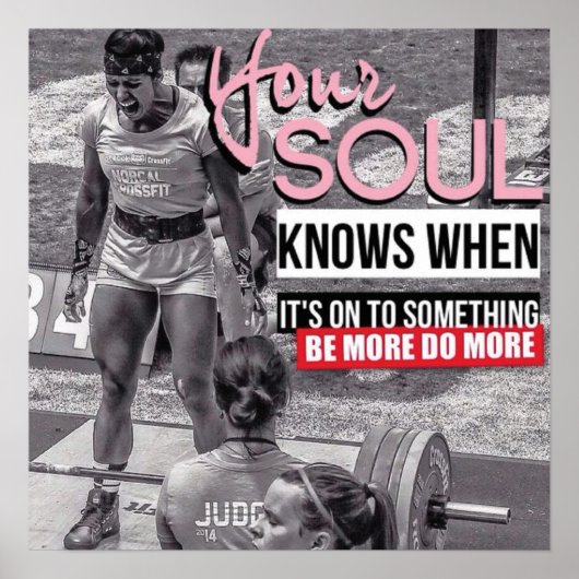 トレーニングやる気を起こさせる ポスター (正面)