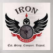 トレーニングやる気を起こさせる ポスター (正面)