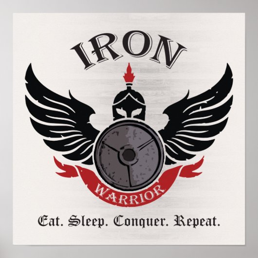 トレーニングやる気を起こさせる ポスター (正面)