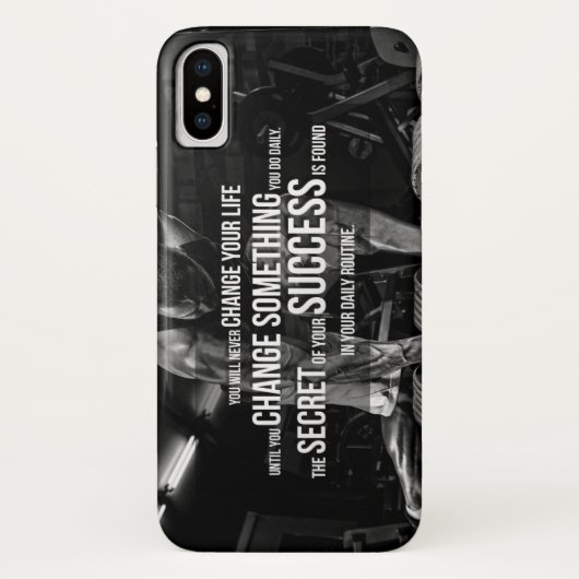 トレーニングやる気を起こさせる Case-Mate iPhoneケース (裏面)