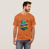 トレーニングをターボチャージ Tシャツ (正面フル)