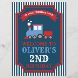 トレーニングをテーマにしたパーティー誕生日ウェルカムサイン 招待状