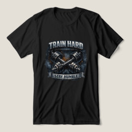 トレーニングを頑張れ 謙虚であれ トライブレンドＴシャツ