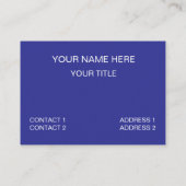 トレーニングウェイトの計算 名刺 (裏面)