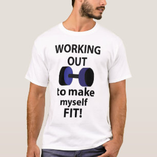 トレーニングウェイトの計算 Tシャツ