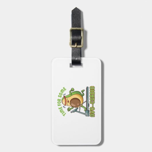 トレーニングエクササイズおもしろいユーモアことわざ引用文 ラゲッジタグ (正面縦)