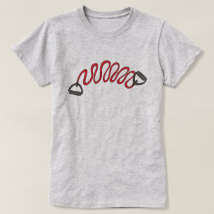 トレーニングエクササイズ抵抗帯域フィットネスアスリート Tシャツ