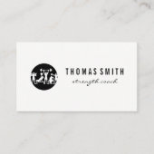 トレーニングエクササイズ |フィットネス 名刺 (正面)