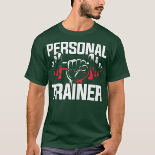 トレーニングギフトダンベルパーソナルトレーナー Tシャツ