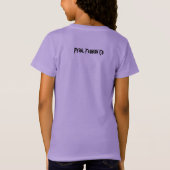 トレーニングシャツを着た魔女 Tシャツ (裏面)