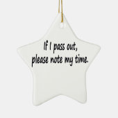 トレーニングシンプルユーモークジムことわざ セラミックオーナメント (右)