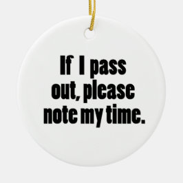 トレーニングシンプルユーモークジムことわざ セラミックオーナメント