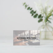 トレーニングジム | トレーニングフィットネス 名刺 (スタンド正面)