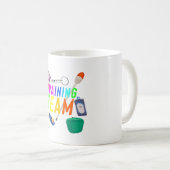 トレーニングチーム用 コーヒーマグカップ (正面右)
