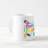 トレーニングチーム用 コーヒーマグカップ (正面左)