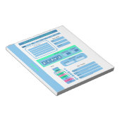 トレーニングデイリースケジュールの食事と重量トラッカー ノートパッド (アングル)