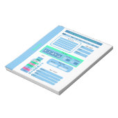 トレーニングデイリースケジュールの食事と重量トラッカー ノートパッド (回転)