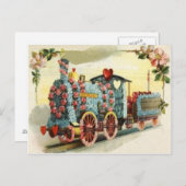 トレーニングハート忘れバラ-Me-Not Flower ポストカード (正面/裏面)