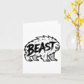 トレーニングビーストジムボディビルトレーニングフィットネスミー カード (黄色い花)