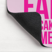 トレーニングフィットネスのモチベーション – 持ち上げvs Cupcakes マウスパッド (コーナー)