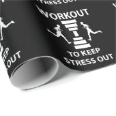 トレーニングフィットネスエクササイズジム ラッピングペーパー (ロールコーナー)