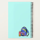 トレーニングフィットネスジャーナル、強い健康と激しい ノートブック (裏面)