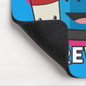 トレーニングフレンズフォーエバー – かわいいかわいいおもしろいジム マウスパッド (コーナー)