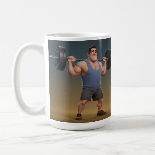 トレーニングマン コーヒーマグカップ (左)