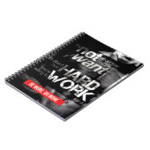 トレーニングモチベーション – 作業懸命 ノートブック (左側)