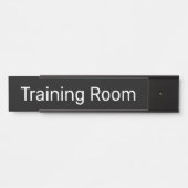 トレーニングルームブラック サインプレート (正面)