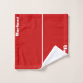 トレーニングロゴポリ綿バスタオルセット バスタオルセット (ウォッシュタオル)