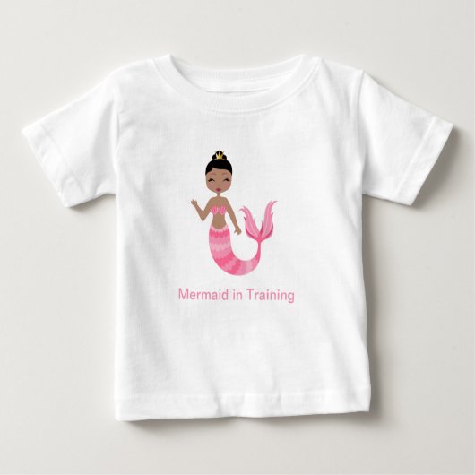 トレーニング中のピンクの人魚 (正面)